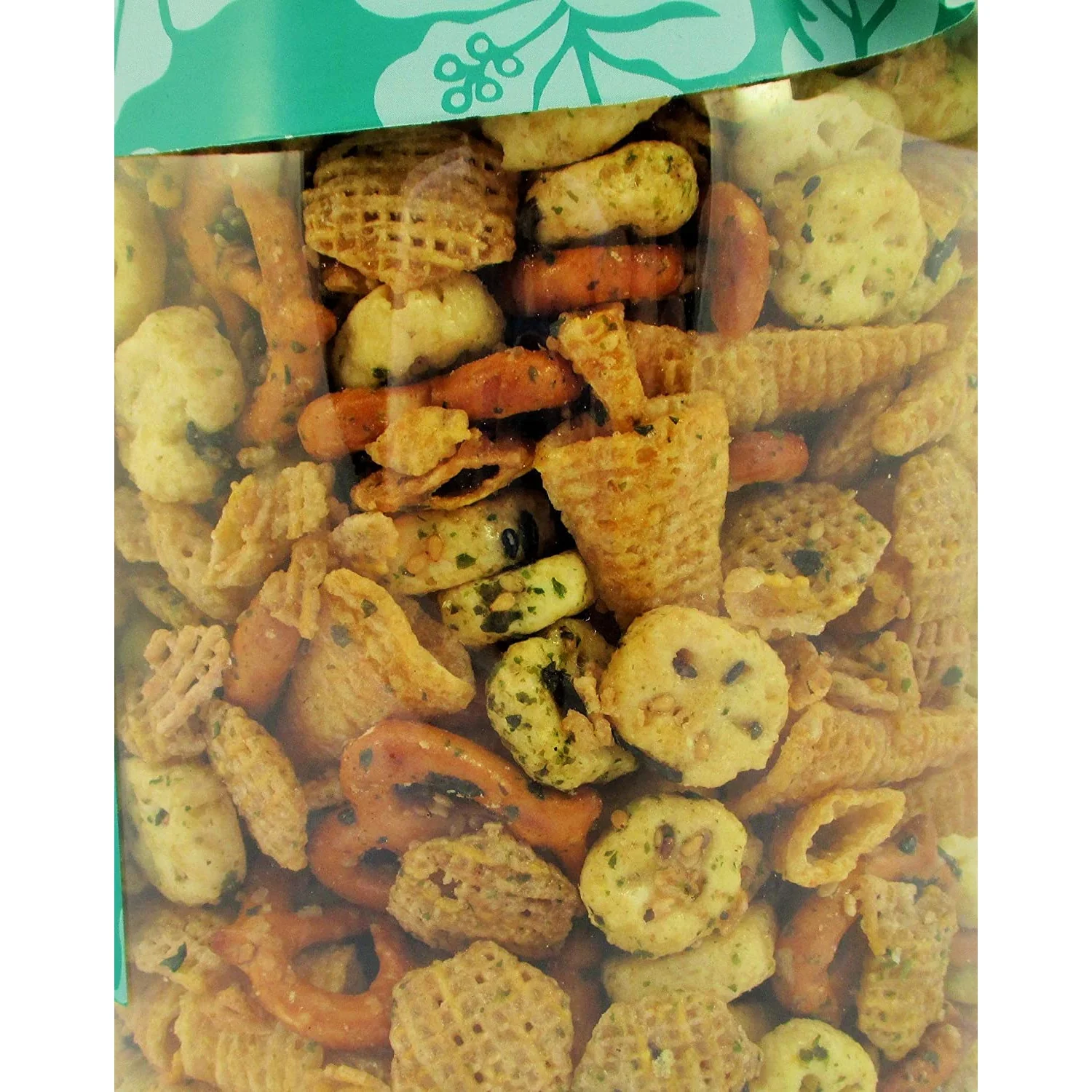 Hawaiian Local Style Furikaka Party Mix in Family-Size 22 Oz. Container - Image 4