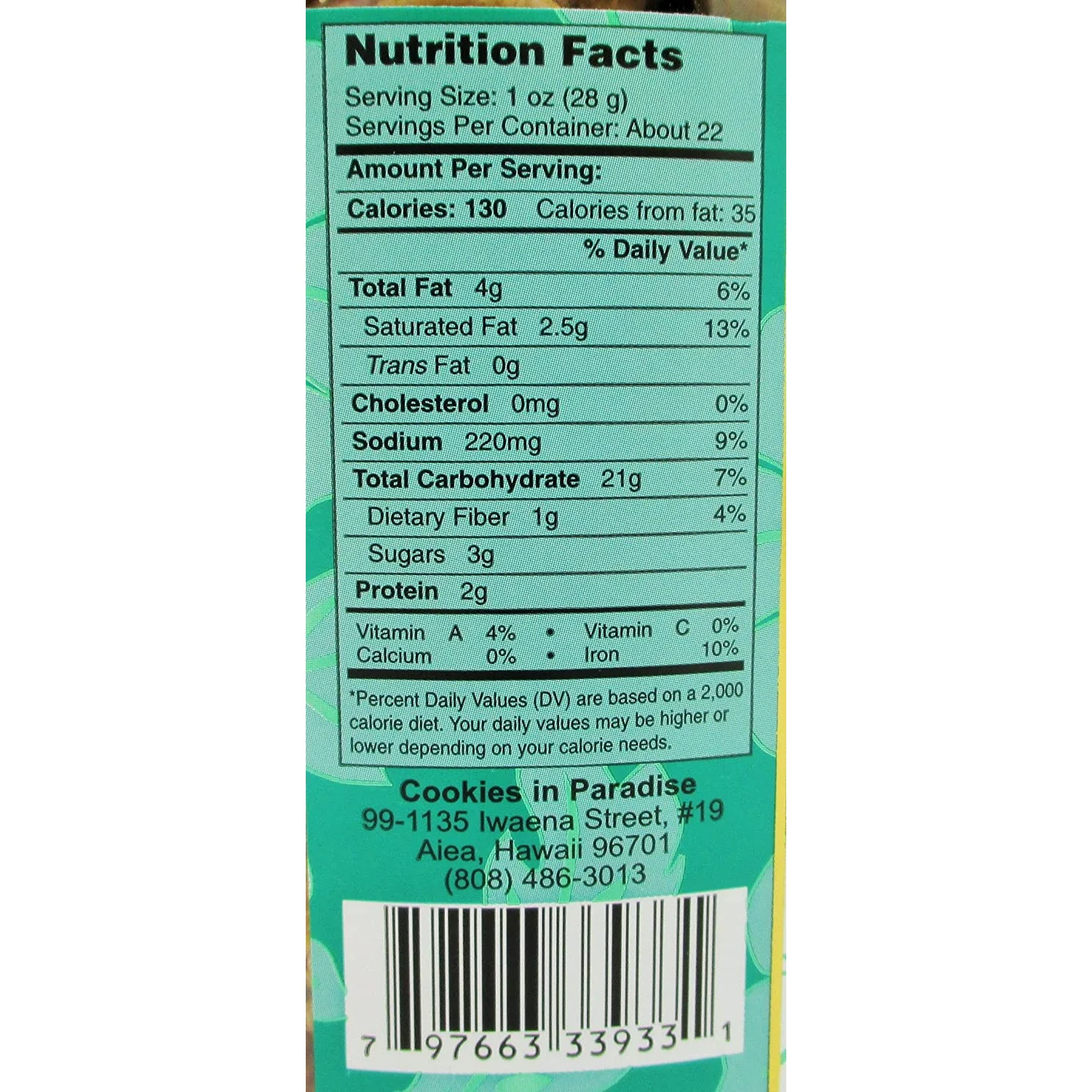 Hawaiian Local Style Furikaka Party Mix in Family-Size 22 Oz. Container - Image 6