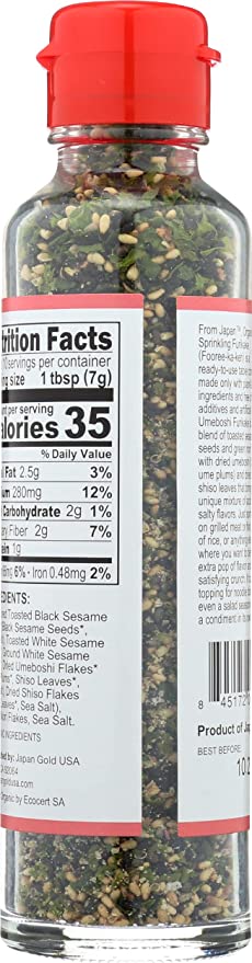 Muso From Japan Organic Sprinkling Furikake Umeboshi Flavor 2.4oz - Image 4