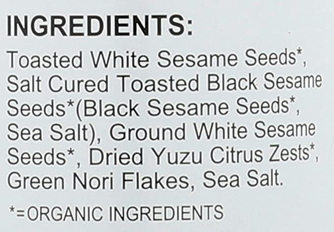 Muso From Japan Organic Sprinkling Furikake Yuzu, 2.2oz - Image 3